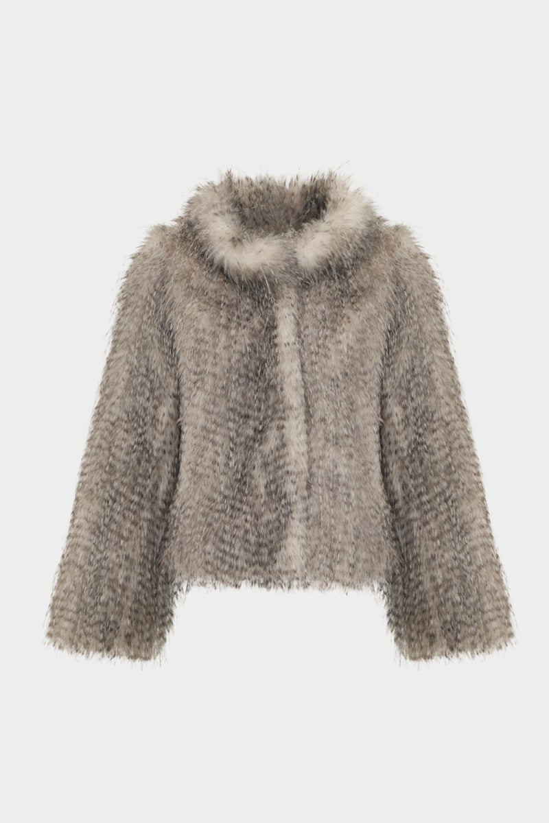 Açelya Okcu Premium Mars Faux Fur Women's Coat  - Image 1