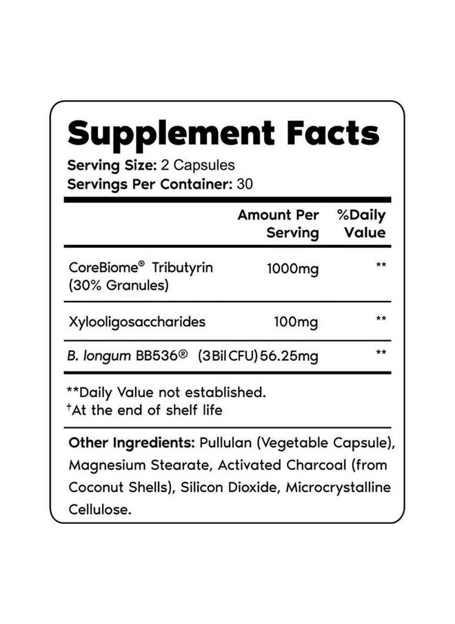 Primal Harvest Restore For Gut Health Primal Gut Restore W/Postbiotics Prebiotics And Probiotics For Women And Men 60 Ct Digestion Colon Cleanse Immunity Support Helps Leaky Gut Repair  - Image 3