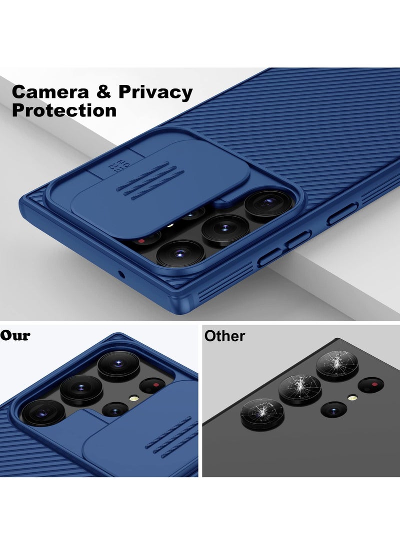 Nillkin For Samsung Galaxy S25 Ultra Case, Camera Lens Protection Slide Cover, TPU+PC Shockproof Bumper Back Cover, Anti-Fingerprint Mobile Phone Case, Slim Fit Protective Casing - Image 2