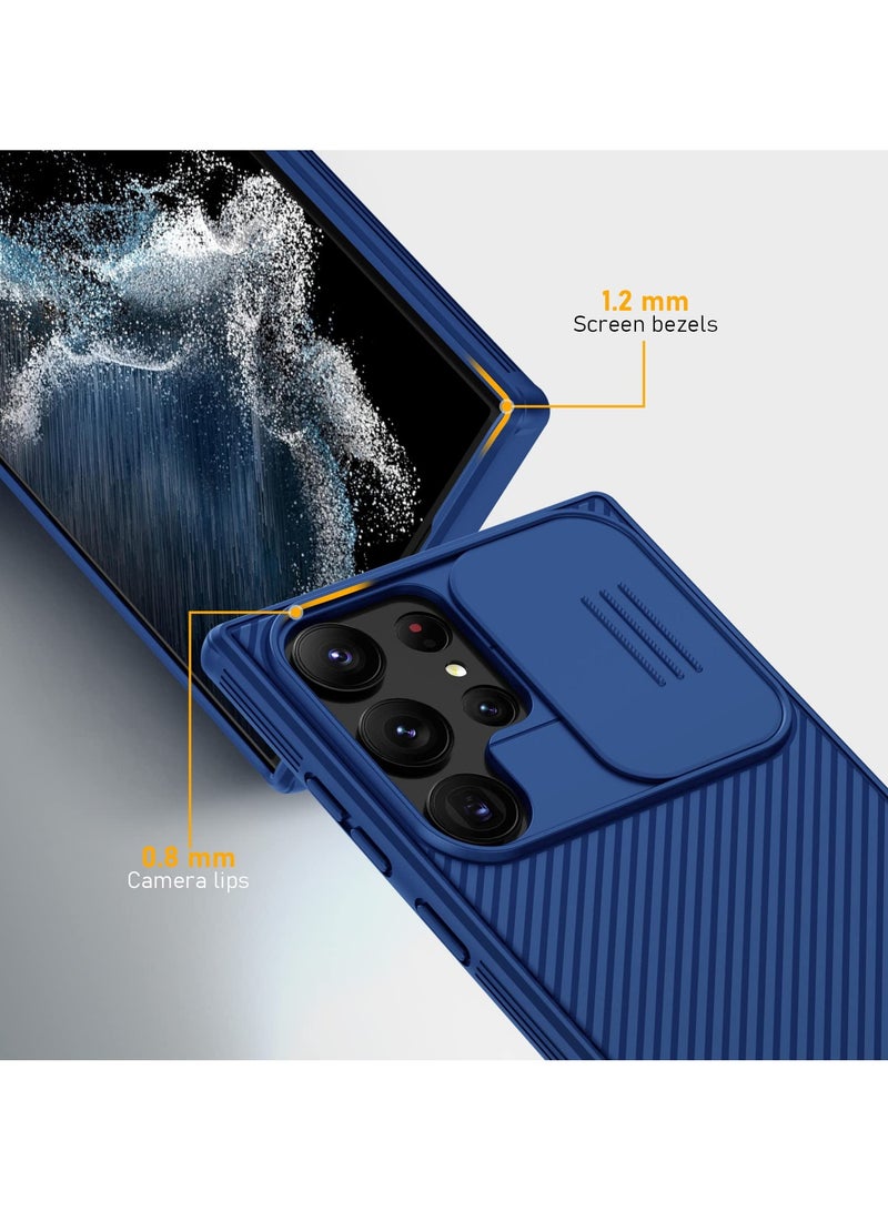 Nillkin For Samsung Galaxy S25 Ultra Case, Camera Lens Protection Slide Cover, TPU+PC Shockproof Bumper Back Cover, Anti-Fingerprint Mobile Phone Case, Slim Fit Protective Casing - Image 3