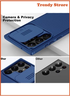 Nillkin For Samsung Galaxy S25 Ultra Case, Camera Lens Protection Slide Cover, TPU+PC Shockproof Bumper Back Cover, Anti-Fingerprint Mobile Phone Case, Slim Fit Protective Casing  - Image 2