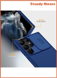 Nillkin For Samsung Galaxy S25 Ultra Case, Camera Lens Protection Slide Cover, TPU+PC Shockproof Bumper Back Cover, Anti-Fingerprint Mobile Phone Case, Slim Fit Protective Casing  - Image 3