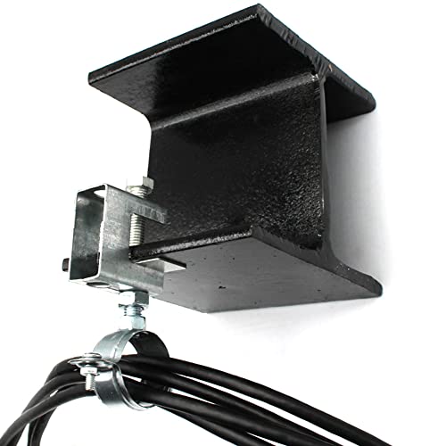WANLIAN Conduit Hanger with Beam Clamp & Pipe Support Bracket (8 Pcs) - 1-1/4" (32mm) Cable Clamps for I-beam Installation - Image 4