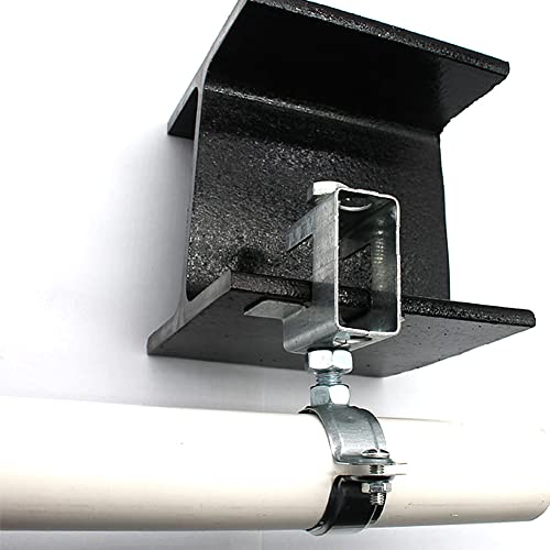 WANLIAN Conduit Hanger with Beam Clamp & Pipe Support Bracket (8 Pcs) - 1-1/4" (32mm) Cable Clamps for I-beam Installation - Image 5