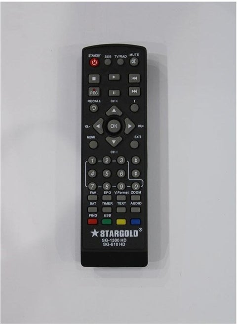 Replacement Remote Controller For Receiver Sg-1300 Hd Sg-510 Hd