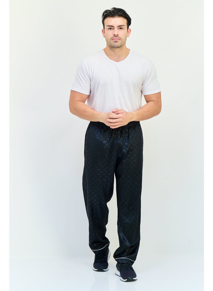 adidas Originals Men Sportswear Fit Outdoor Track Pants, Black  - Image 4