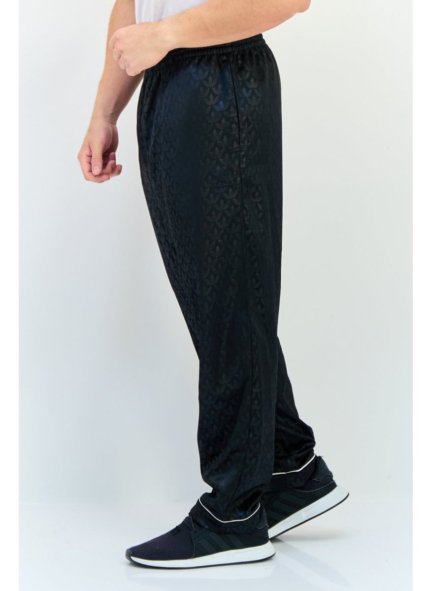 adidas Originals Men Sportswear Fit Outdoor Track Pants, Black  - Image 2