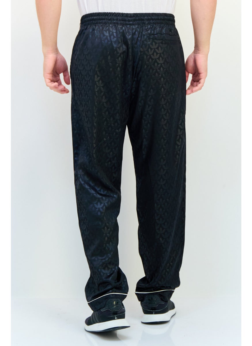 adidas Originals Men Sportswear Fit Outdoor Track Pants, Black  - Image 3
