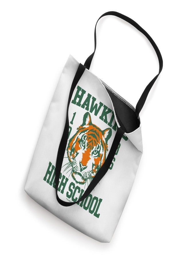 Stranger Things Hawkins 1986 High School Logo Tote Bag - Image 2