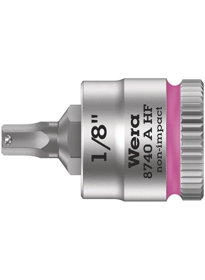 Wera 8740 A HF Hex-Plus SW 1/8" bit sock 1/4" drv - Image 1