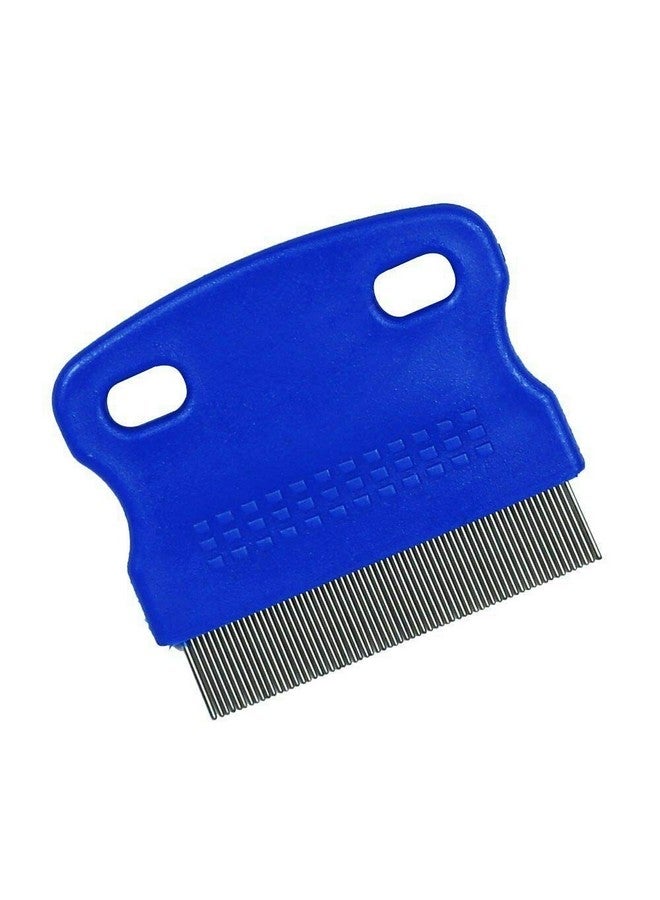 بتس إمباير مشط البراغيث للقطط والكلاب ومشط القمل وفرشاة العناية وأدوات العلاج والإزالة للبراغيث والقراد وقشرة الرأس - أسنان دقيقة من الفولاذ المقاوم للصدأ - قد يختلف اللون - Image 3