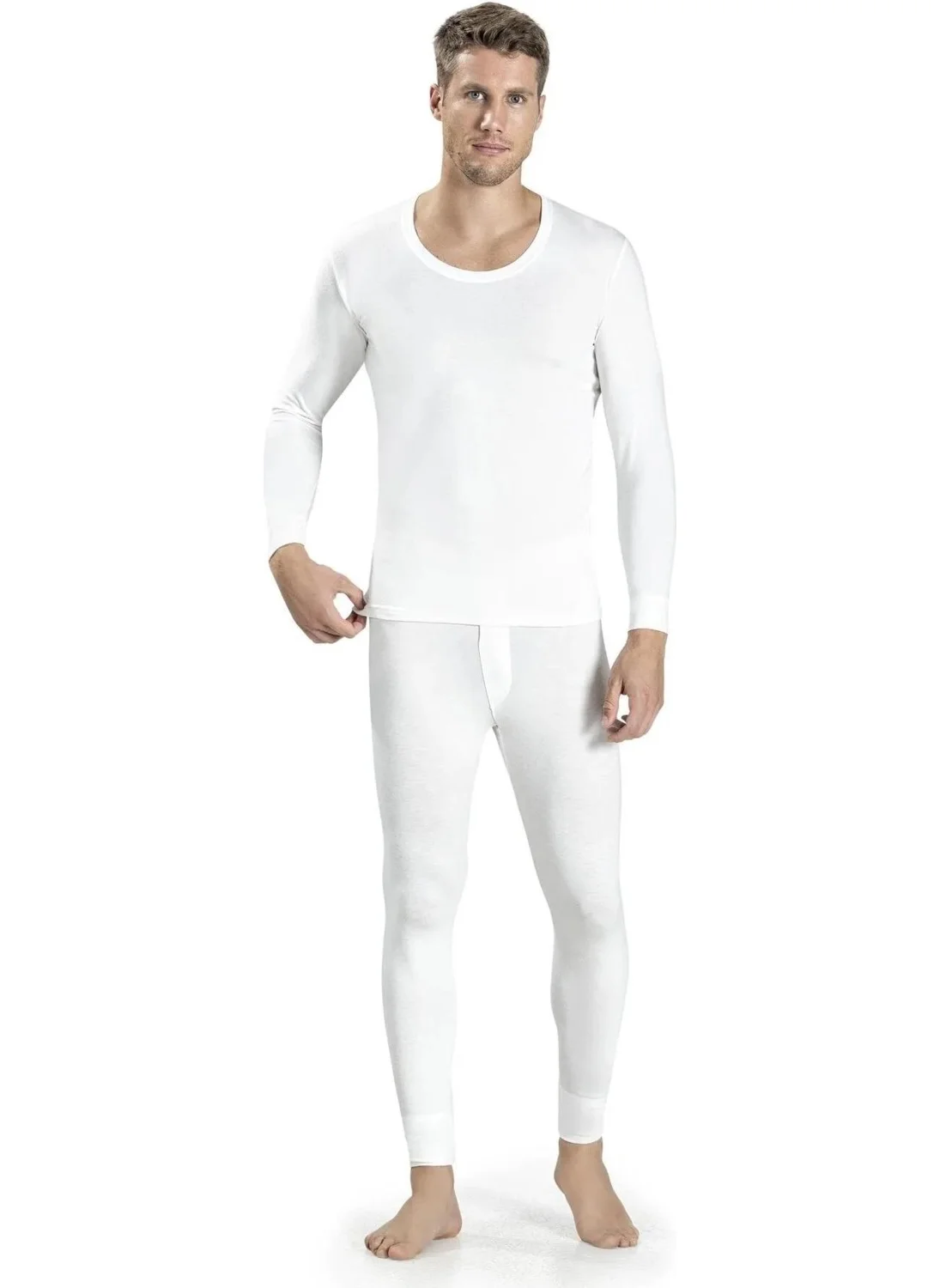 جيبر Men's Thermal Tights Undershirt Underwear Set 160/161 - 1 Set