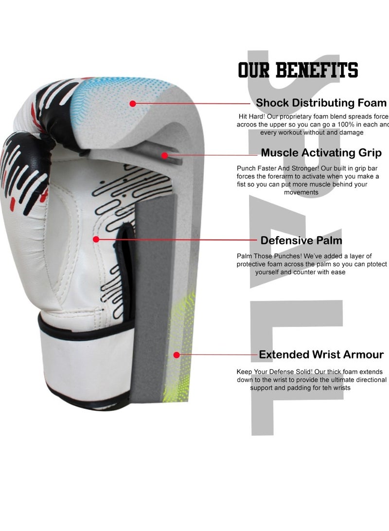 سبال قفازات تدريب الملاكمة للرجال والنساء والأطفال على القتال الملاكمة التايلاندية للكيك بوكسينغ الملاكمة واللكم الثقيل في حقيبة التمرين - Image 2