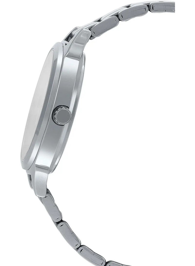 CASIO Enticer Analog Women’s Watch LTP-1392D-7AVDF, 40 mm White Dial, Stainless Steel Case & Stainless Steel Bracelet, 50 m WR - Image 2