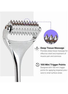 Generic Massage Roller Acupuncture Roller for Muscle Pain Relief Acupressure Massager Deep Tissue Massage Tool for Hand Foot Neck Arms Thighs  - Image 3
