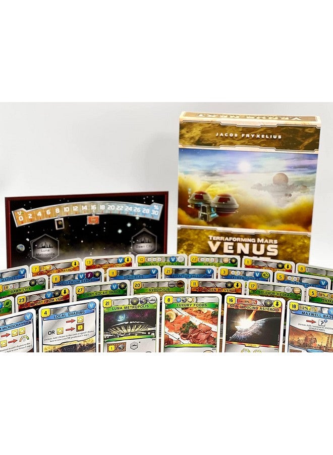 STRONGHOLD GAMES Terraforming Mars: Venus Next Expansion Explore And Colonize Venus With New Cards And Strategic Challenges Board Game Ages 12+ Stronghold Games - Image 4
