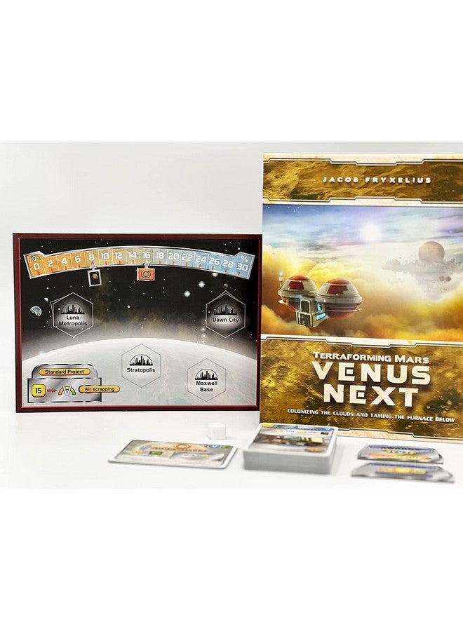 STRONGHOLD GAMES Terraforming Mars: Venus Next Expansion Explore And Colonize Venus With New Cards And Strategic Challenges Board Game Ages 12+ Stronghold Games - Image 2