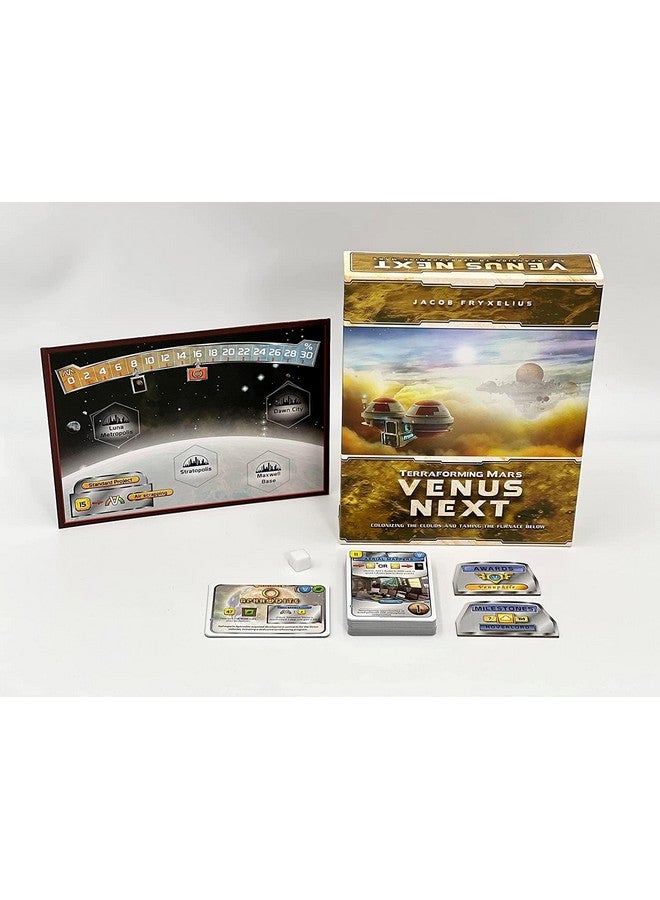 STRONGHOLD GAMES Terraforming Mars: Venus Next Expansion Explore And Colonize Venus With New Cards And Strategic Challenges Board Game Ages 12+ Stronghold Games - Image 5