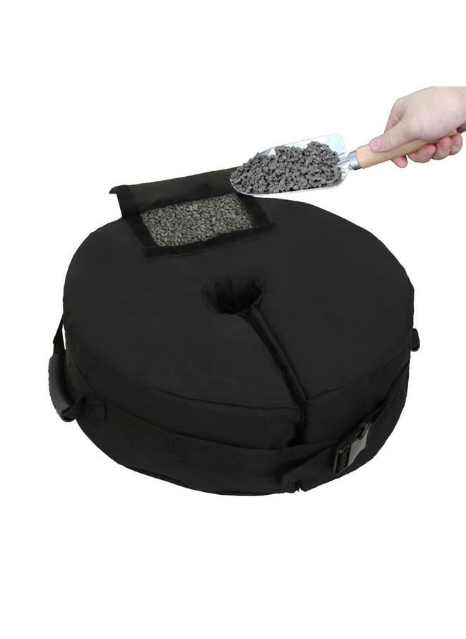 yongsheng Round Umbrella Base Weight with Side Slot Opening,Fits Any Offset, Cantilever & Any Outdoor Patio Umbrella Stand Easy Set up46cm  - Image 2
