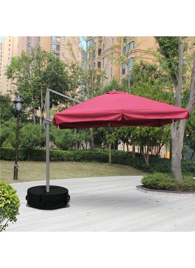 yongsheng Round Umbrella Base Weight with Side Slot Opening,Fits Any Offset, Cantilever & Any Outdoor Patio Umbrella Stand Easy Set up46cm  - Image 3