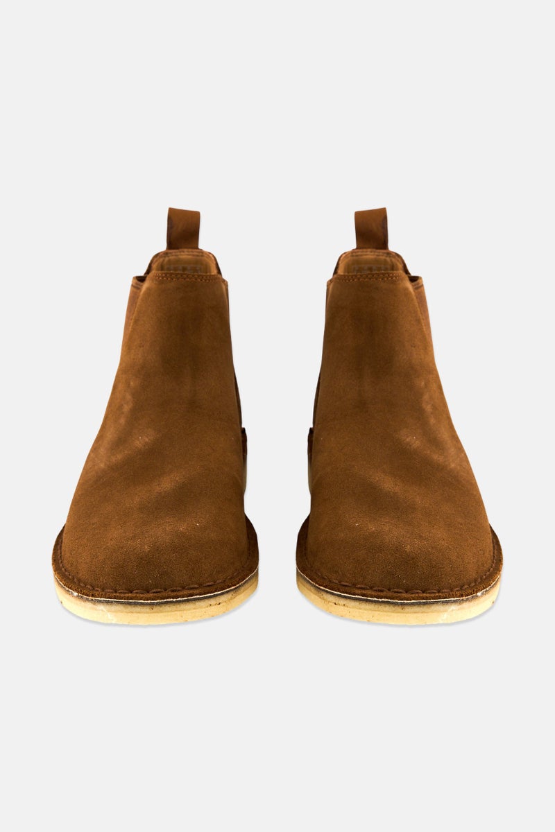 clarks Men Standard Desert Chelsea Boots, Brown  - Image 3