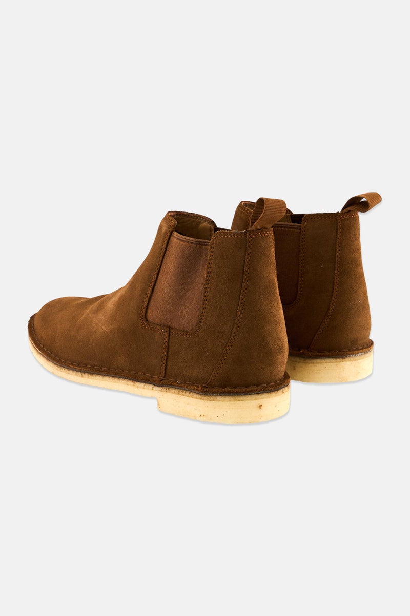 clarks Men Standard Desert Chelsea Boots, Brown  - Image 2