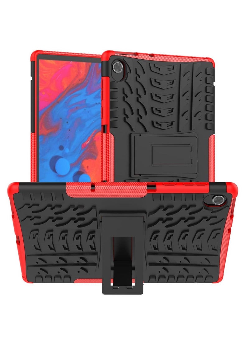URBBKING - Protective Case with Stand Kickstand for Lenovo Tab K10 TB-X6C6L TB-X6C6F TB-X6C6X Red - Image 1