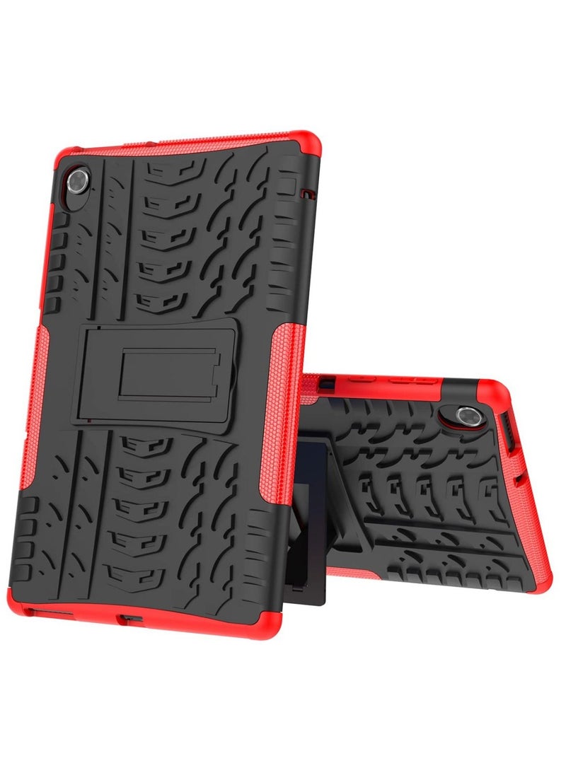 URBBKING - Protective Case with Stand Kickstand for Lenovo Tab K10 TB-X6C6L TB-X6C6F TB-X6C6X Red - Image 1