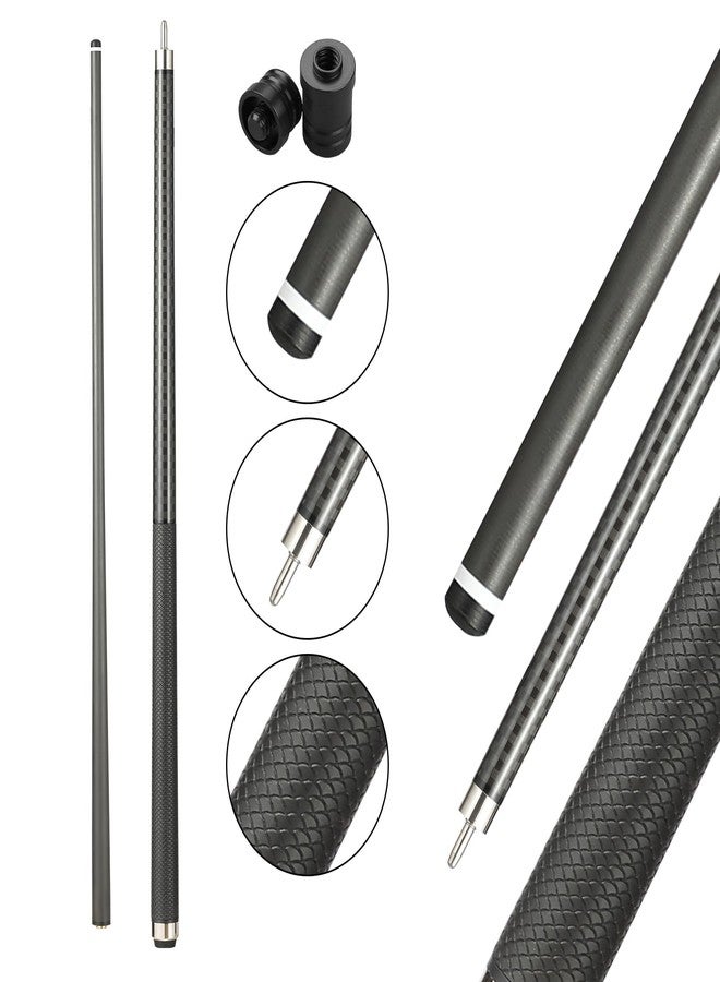 GAMESUN Carbon Fiber Pool Cue Stick, 58" Pool Table Sticks, 12.5mm Tip Billiard Carbon Fiber cue, Weight 20OZ Carbon Cue Stick, - Image 2