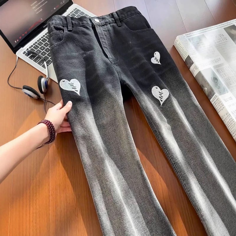 Unisex Casual Daily Denim Jeans - Image 5