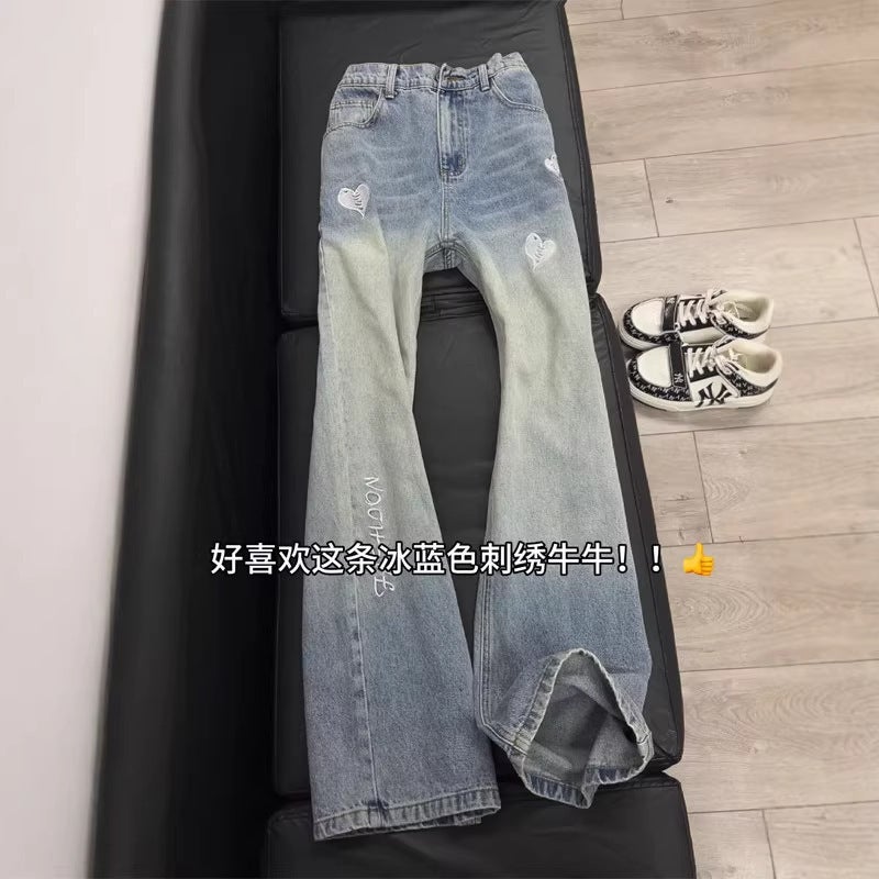 Unisex Casual Daily Denim Jeans - Image 1