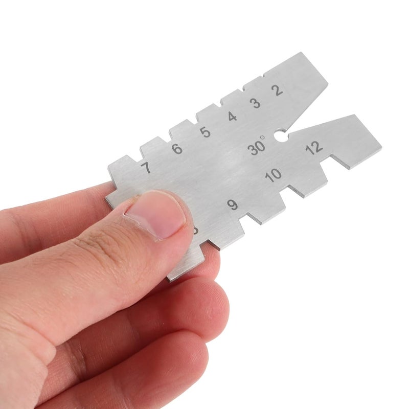 Stainless Steel Thread Gauge 30 Degree Angle Template For Lathe Machining - Image 4