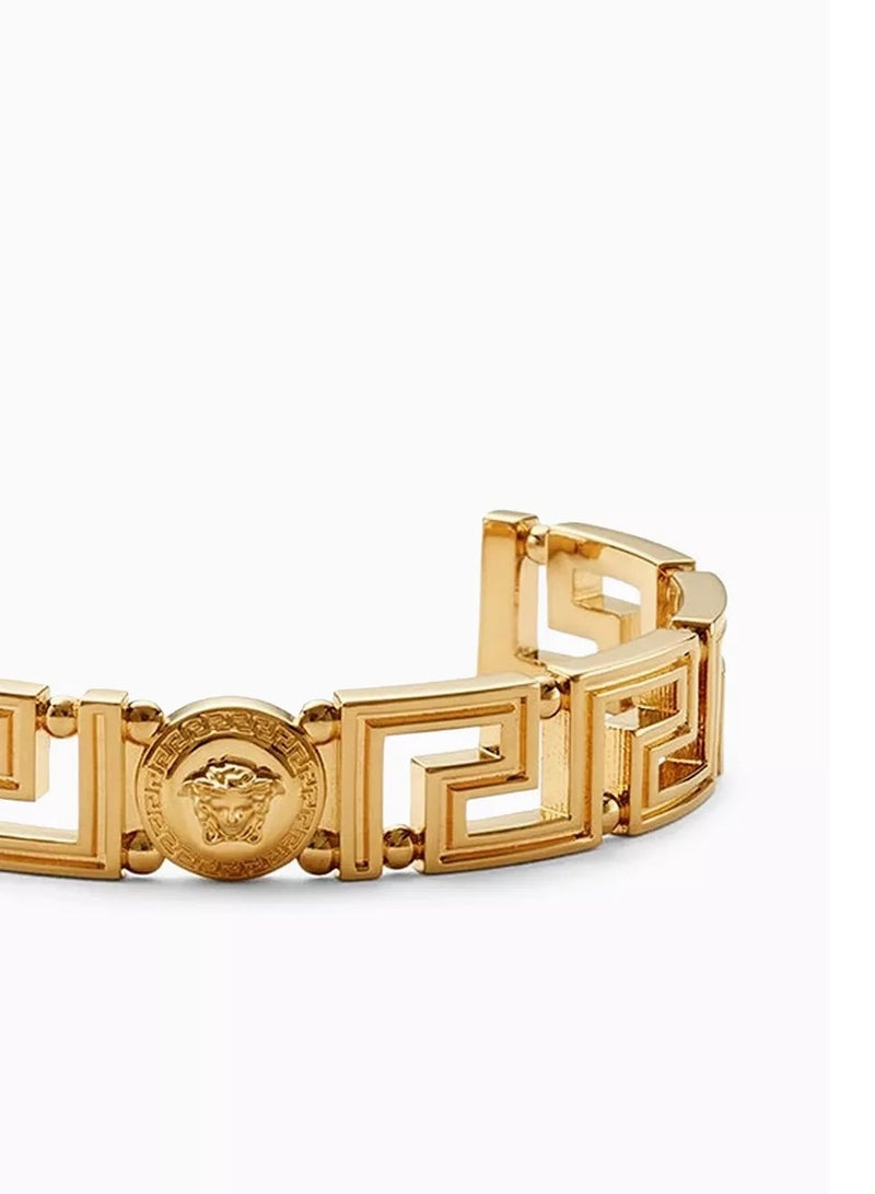 نو برانديد اسوره - اكسسوار حريمي ذهبي من استانلس ستيل 316 | تصميم فاخر بزخارف كلاسيكية مميزة | مقاوم للماء ومضاد للصدأ | مقاس حر._ اكسسوارات حريمي_ اكسسوارات استانلس - Image 3