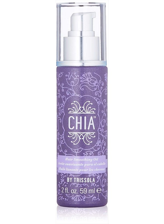 Trissola Chia Hair Smoothing Oil - Nourishing Leave-In Hair Oil With Antioxidants (2 oz) - Image 1