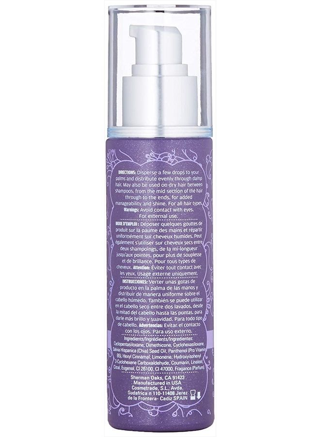 Trissola Chia Hair Smoothing Oil - Nourishing Leave-In Hair Oil With Antioxidants (2 oz) - Image 4