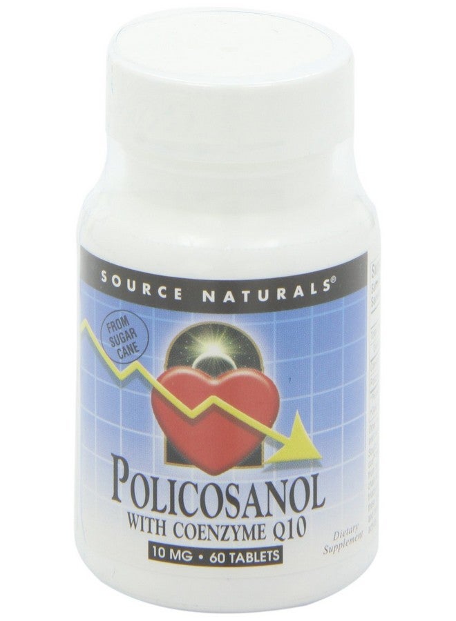 Source Naturals Policosanol with Coenzyme Q10 10 Mg Tablet, 60 Count - Image 4