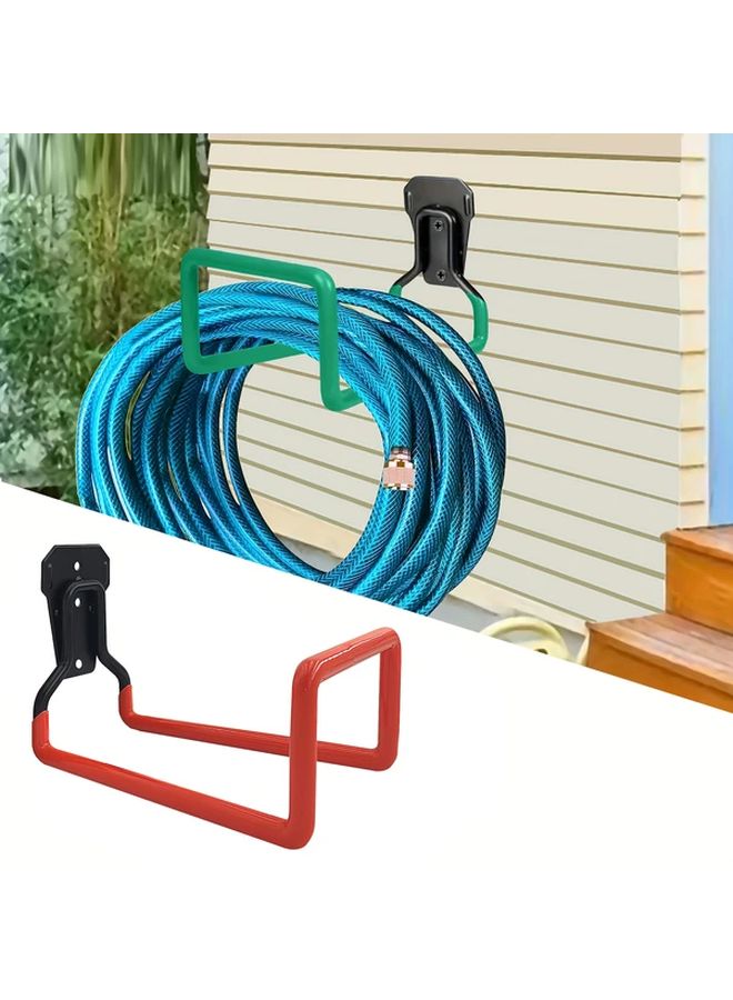 Sunshine Orange Heavy Duty Metal Wall Mounted Storage Hook Tool Rack 1pc - Image 4