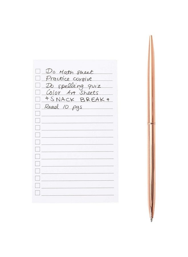 اوكونا اوتبوست مجموعة من 300 بطاقة فهرسة عمودية مقاس 3 × 5 مع مربعات اختيار لقوائم المراجعة والمهام اليومية، وبطاقات سميكة من اللوازم المكتبية - Image 5