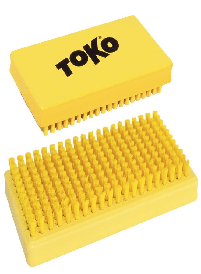 TOKO Ski Snowboard Waxing Polishing Brush 12mm Soft Nylon Brush - Image 1