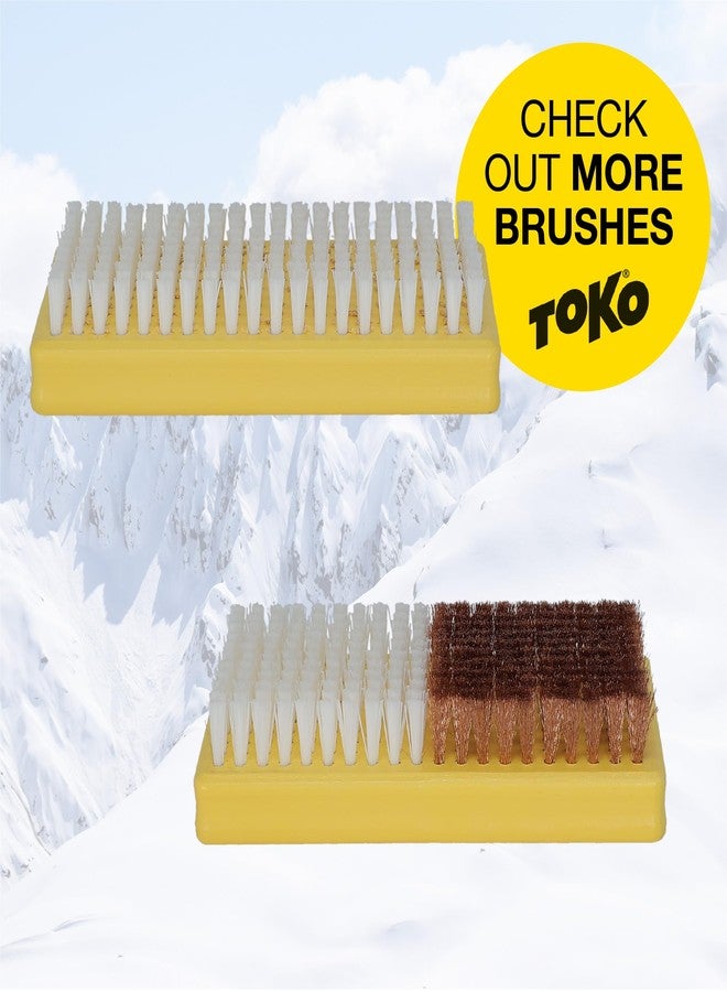 TOKO Ski Snowboard Waxing Polishing Brush 12mm Soft Nylon Brush - Image 4