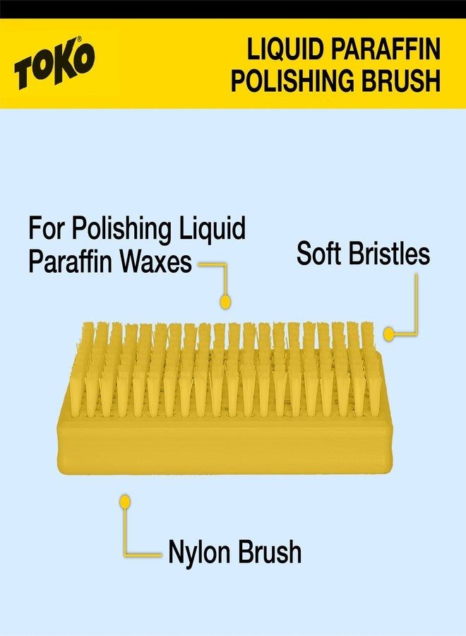 TOKO Ski Snowboard Waxing Polishing Brush 12mm Soft Nylon Brush - Image 2