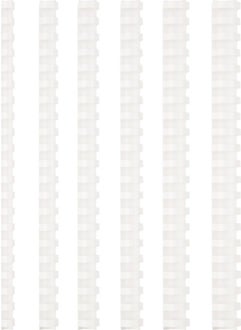 Plastic Spiral 16 mm White 100 PIECE BOX