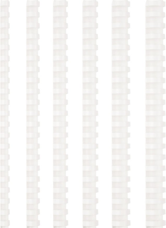 Bigpoint - Plastic Spiral 16 mm White 100 PIECE BOX - Image 1