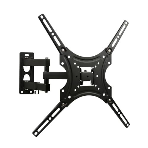 RISSACHI TV Stand Wall Mount for 32–55 Inch TVs | Smooth Movable TV Wall Mount with Swivel, Tilt & 45 kgs Load Capacity - Image 1