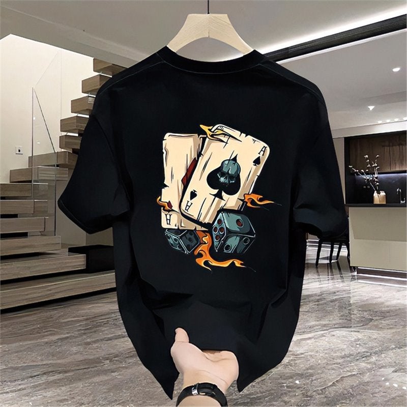 Australian Station Trendy Brand Printed Men'S Short-Sleeved T-Shirt Summer Style Trendyy Handsome Casual T-Shirt For Men - Image 1