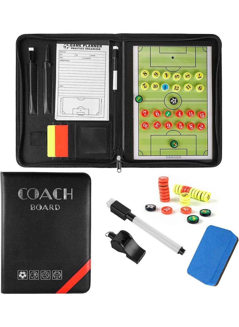 اجندة تدريب وتخطيط تكتيكي مغناطيسي لكرة القدم – ملف المدرب - Image 1