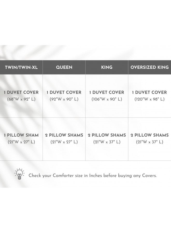 California Design Den California Design Den 3-Pc 100% Cotton Duvet Cover Set Oversized King, 400 Thread Count Cool Bedding Set, Premium Smooth Sateen Weave, Button Closure and Corner Ties (White, Oversized King)  - Image 4