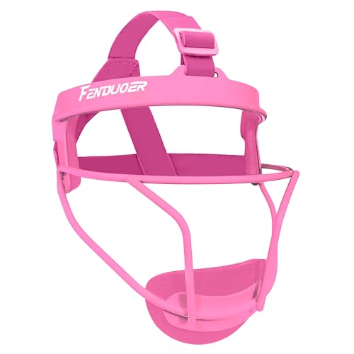 Fenduoer Softball Face Mask Comfortable Safe and Durable Face Guards Fits Youth Adult Protective Softball Fielders Mask - Image 1