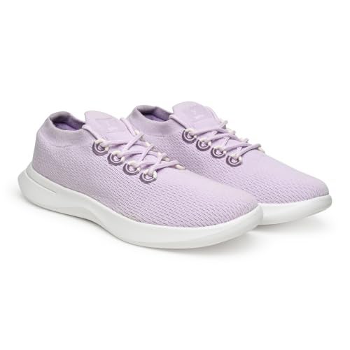 YOHO Fastlane 0600 Sneakers for Women | Stylish, Casual & Lightweight | Extra soft Walking Slip-On Shoes for Ladies/Girls | Lavender Mist -UK 8 - Image 3
