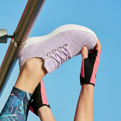 YOHO Fastlane 0600 Sneakers for Women | Stylish, Casual & Lightweight | Extra soft Walking Slip-On Shoes for Ladies/Girls | Lavender Mist -UK 8 - Image 4